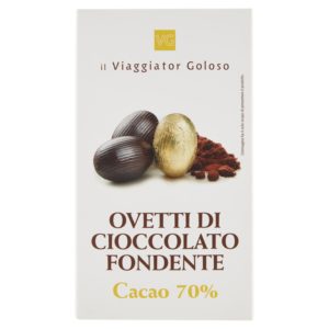 Ovetti di cioccolato fondente cacao 70%