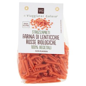 Strozzapreti Farina di Lenticchie Rosse BIO